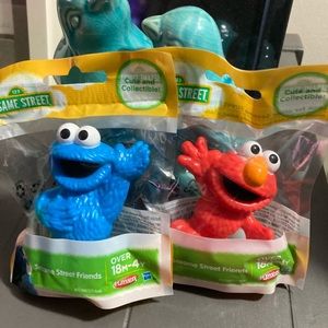 Sesame Street Elmo and Cookie Monster